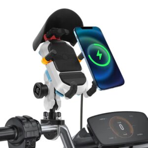 Support téléphone moto avec protection - accessoire moto smartphone robuste