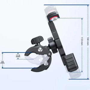 Support de téléphone moto à installation rapide - Compatibilité universelle pour navigation GPS