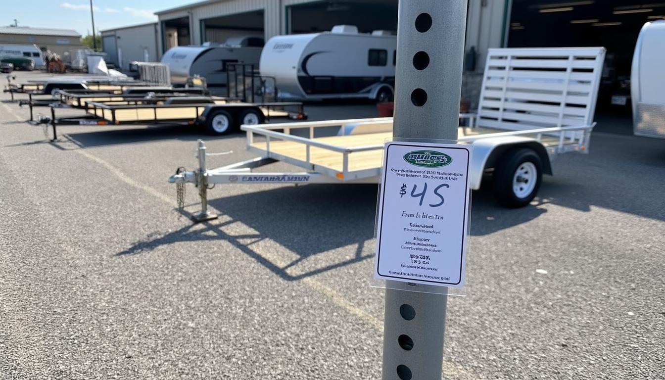 comprenez le schéma de prix de la location de remorque en 2025 : postes de coûts, options, assurance, kilométrage et conseils pour économiser.