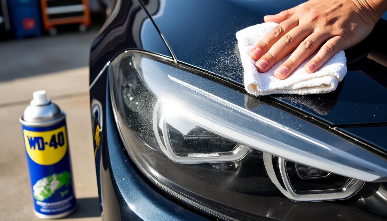 découvrez comment nettoyer facilement les phares de votre voiture avec du wd40. astuces simples et efficaces pour retrouver des phares propres, brillants et améliorer votre visibilité sur la route.